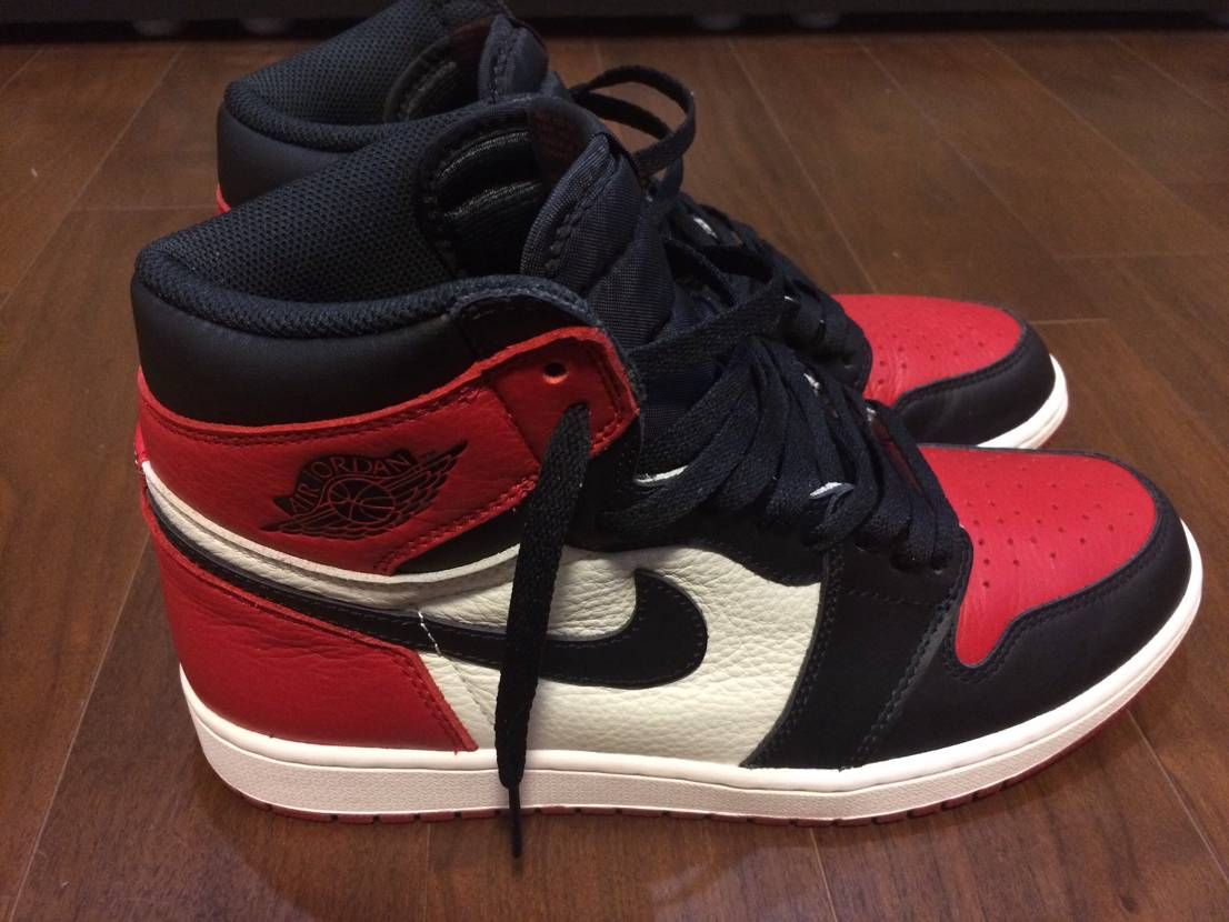 Nike Air Jordan 1 Retro High OG "Bred Toe"