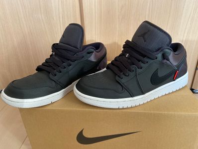 NIKE × PARIS SAINT GERMAIN AIR JORDAN 1 LOW PSG "BLACK"