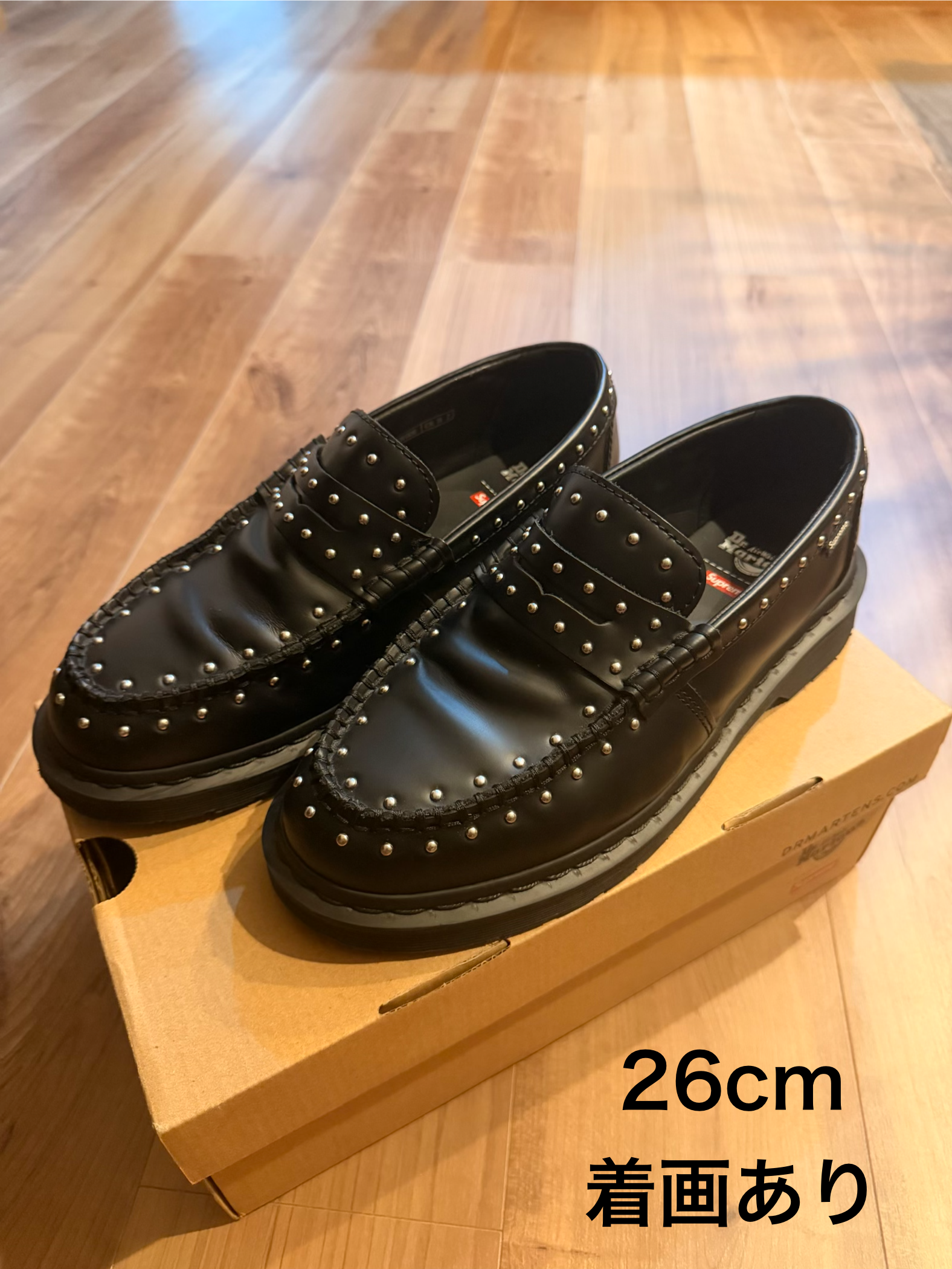 Supreme × Dr.Martens Studded Penton Loafer "Black" 25SS Week 13