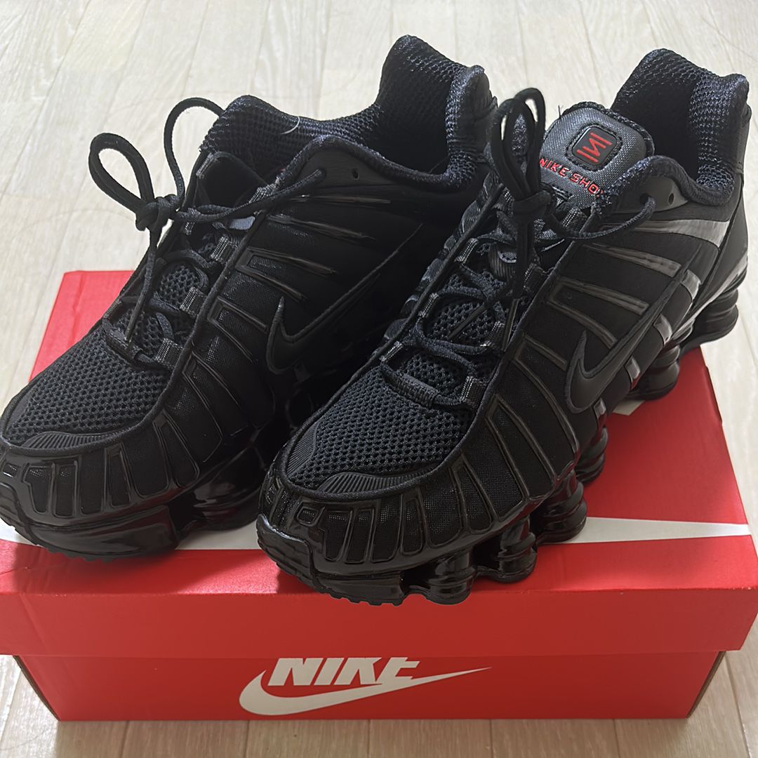 Nike Women's Shox TL "Black and Max Orange"