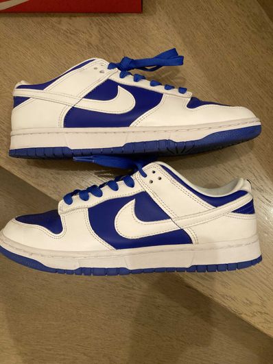 Nike Dunk Low Retro "Racer Blue and White"