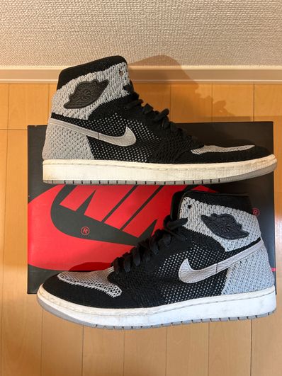Air jordan 1 retro high flyknit shadow hot sale