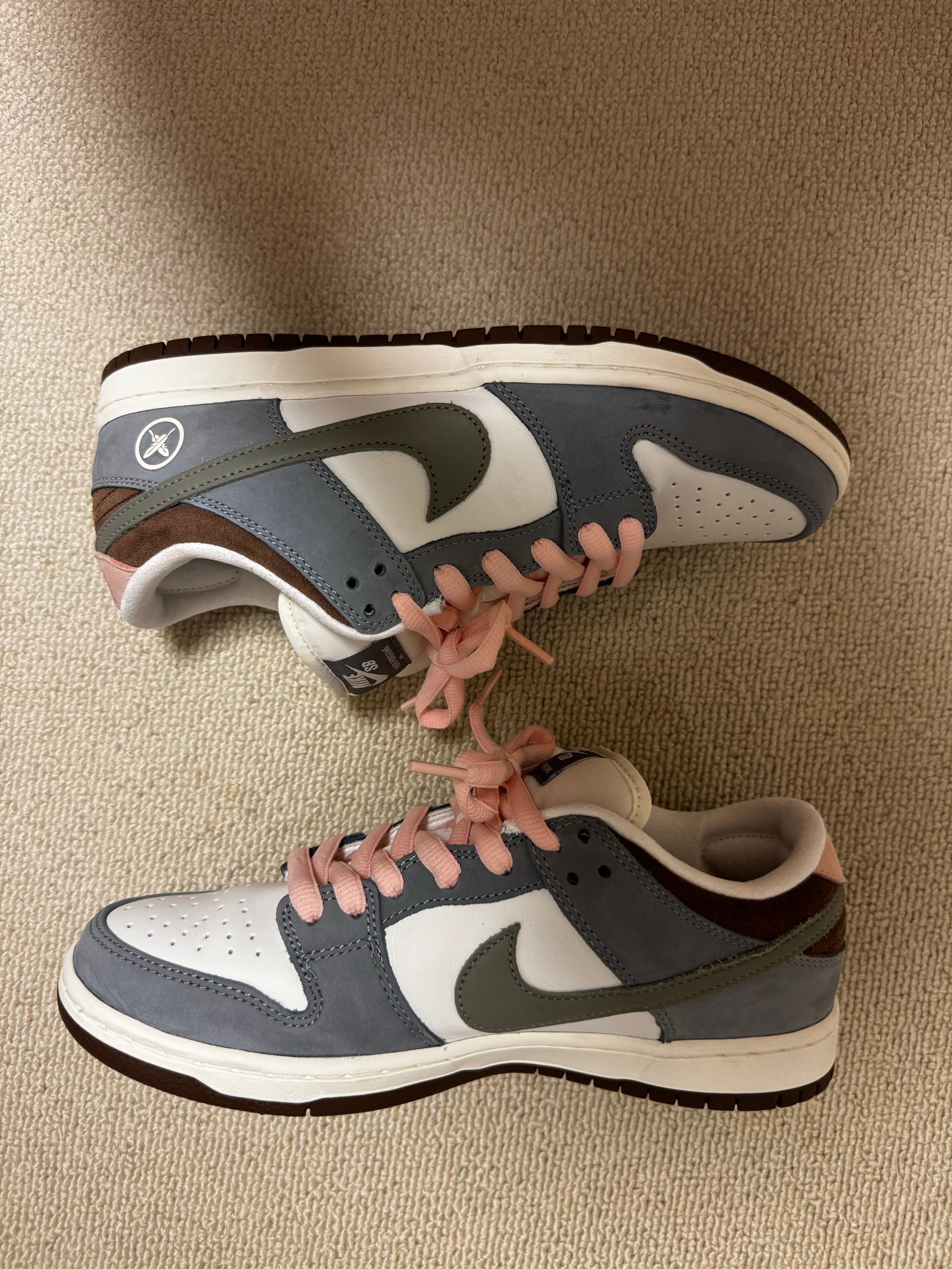 堀米 雄斗(Yuto Horigome) × Nike SB Dunk Low Pro QS "Wolf Grey"