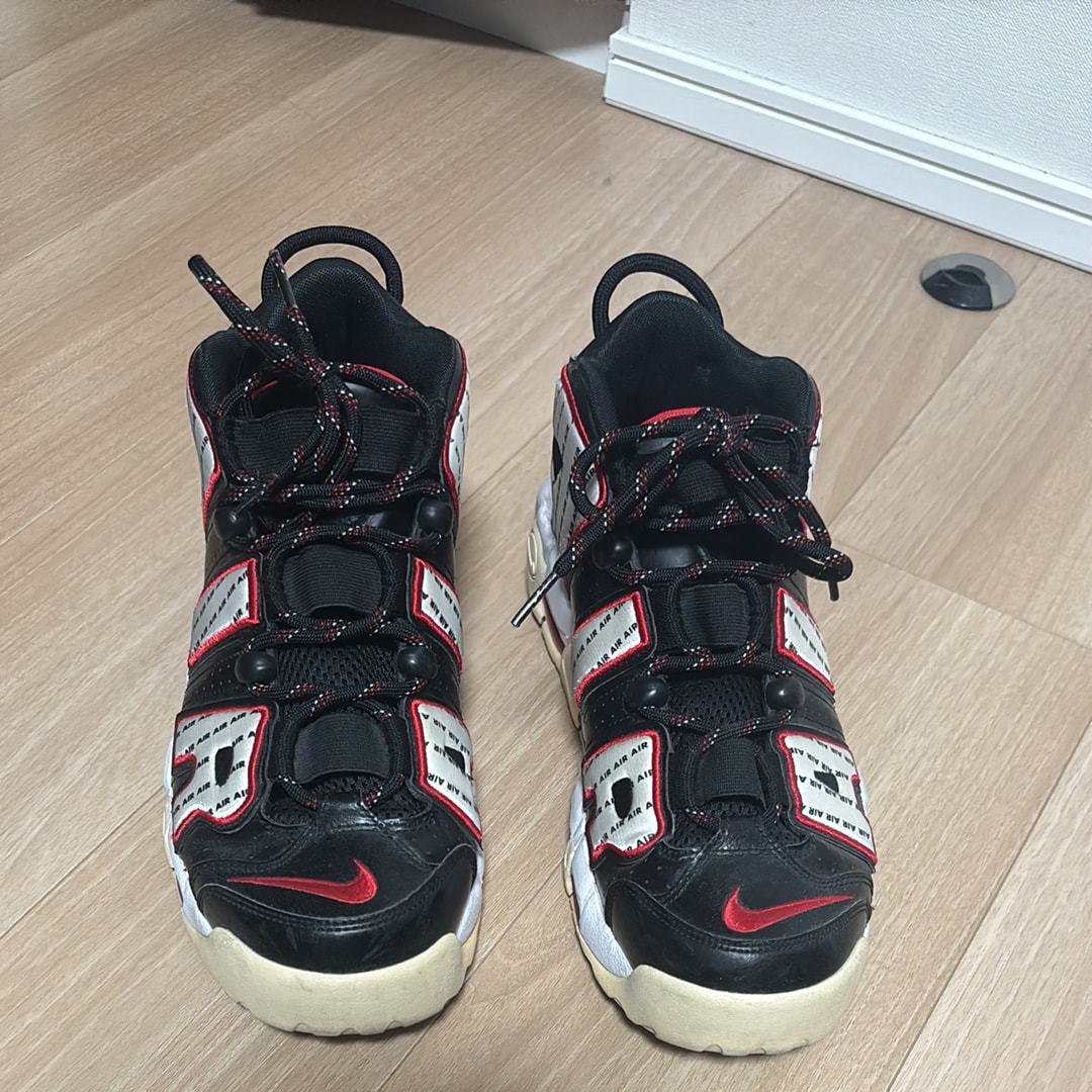 ナイキ エアモアアップテンポ ピンストライプ パック