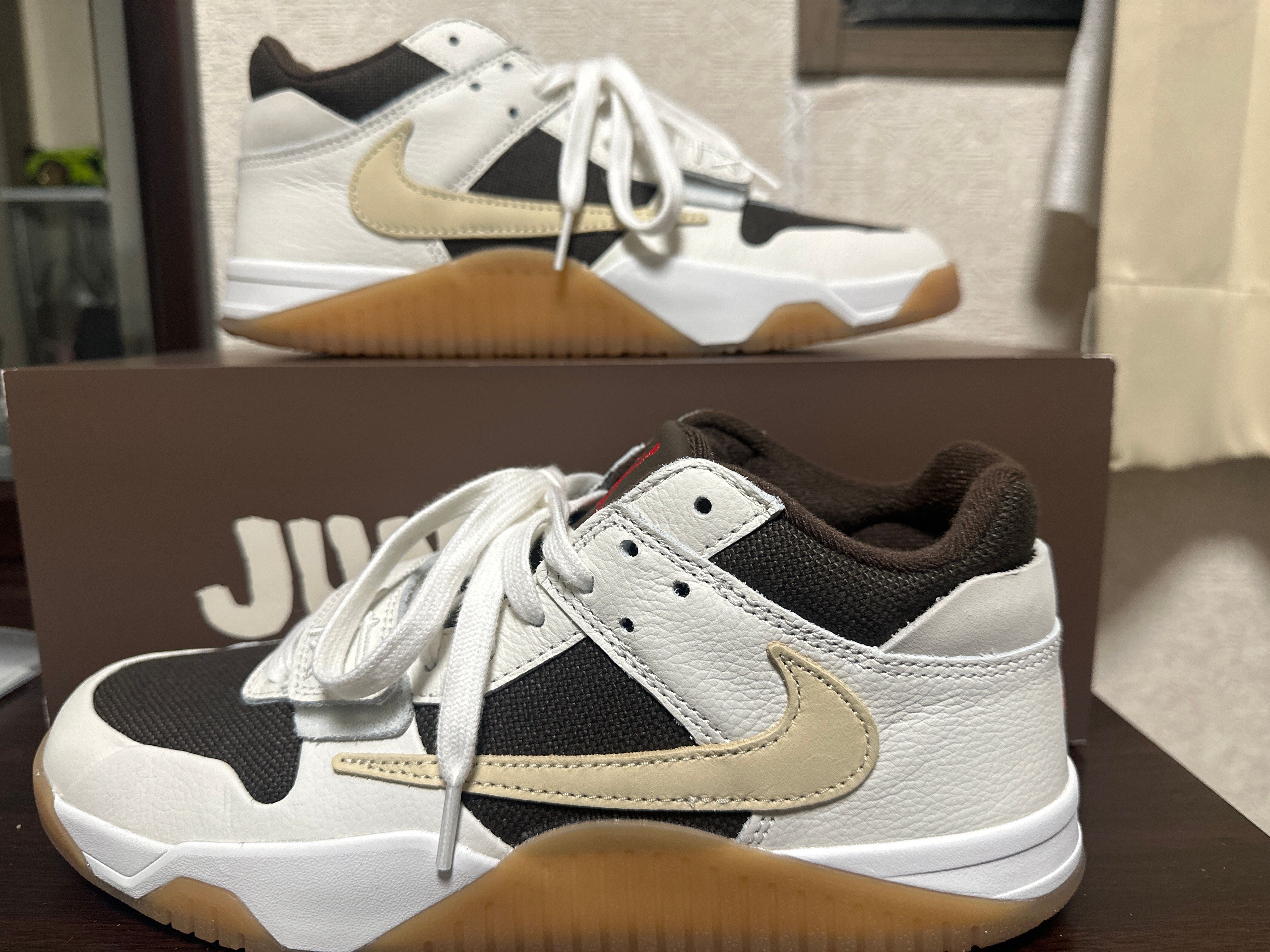 Travis Scott × Nike Jordan Jumpman Jack TR "Sail and Dark Mocha"