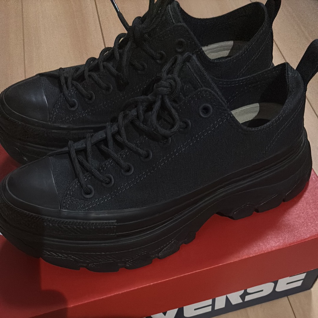 コンバース オールスター アール トレックウェーブ CS OX "グラファイトブラック"