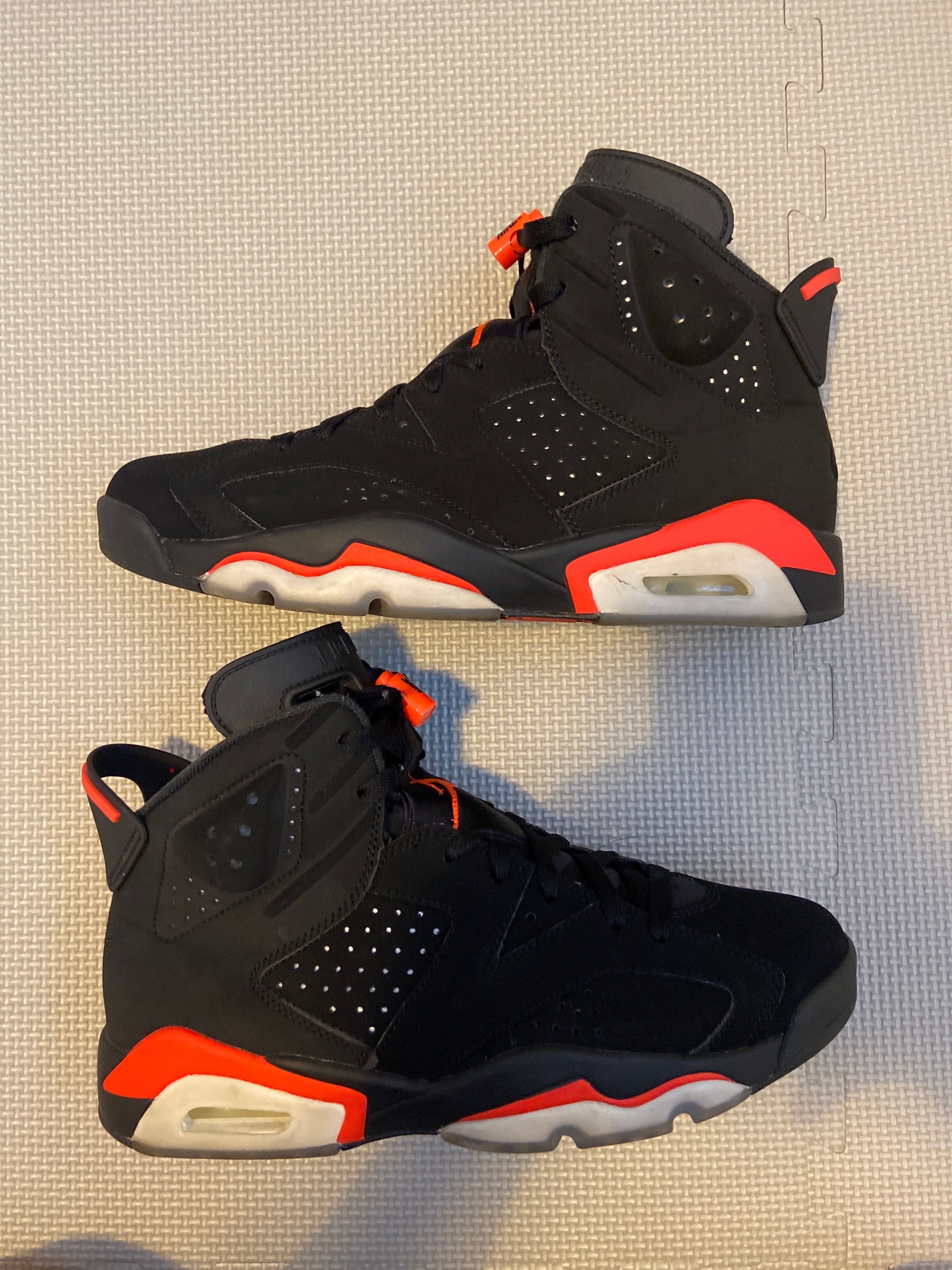 Nike Air Jordan 6 Retro OG "Black/Infrared"