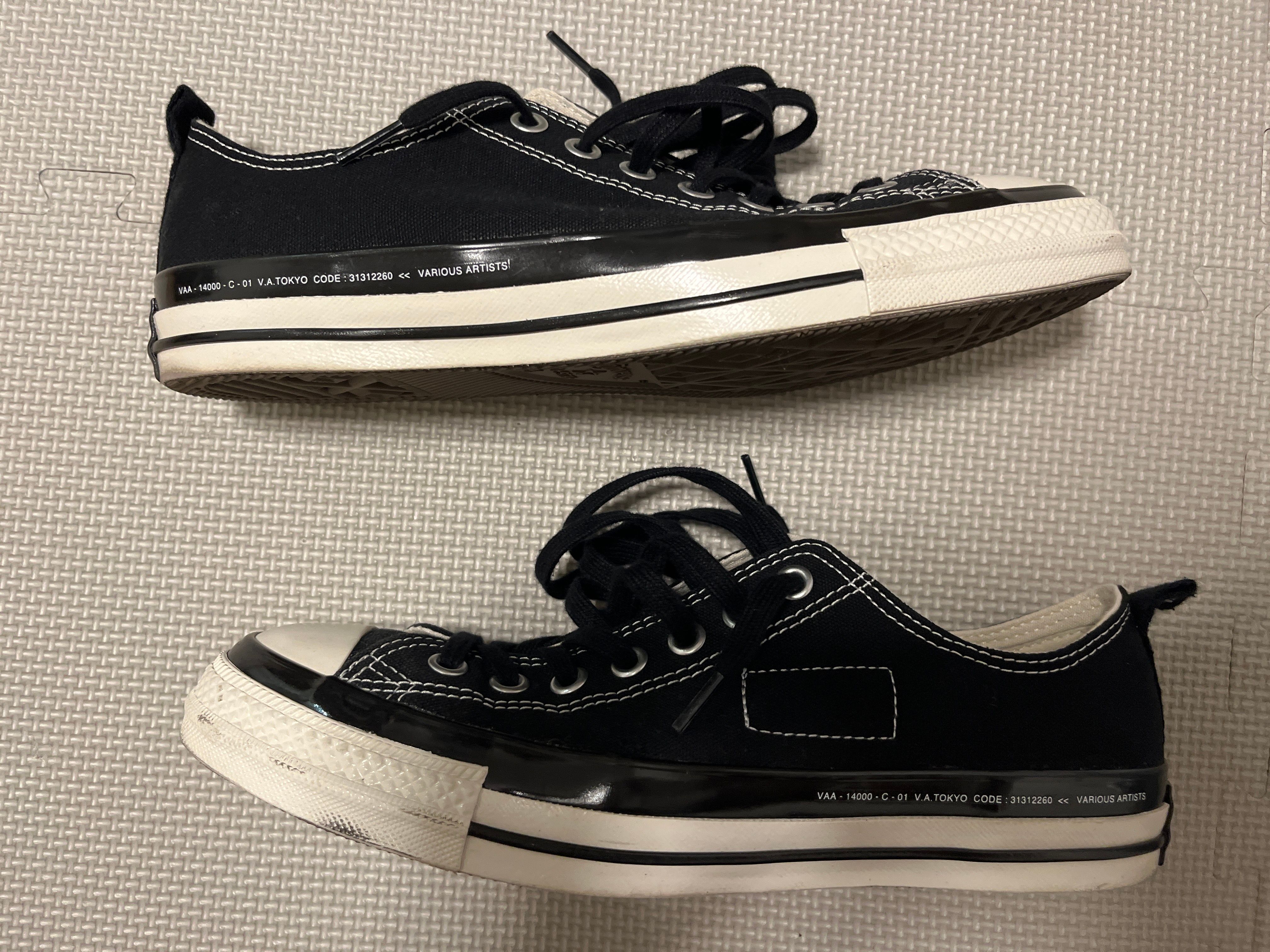 FRAGMENT × VA × Converse All Star OX "Black"