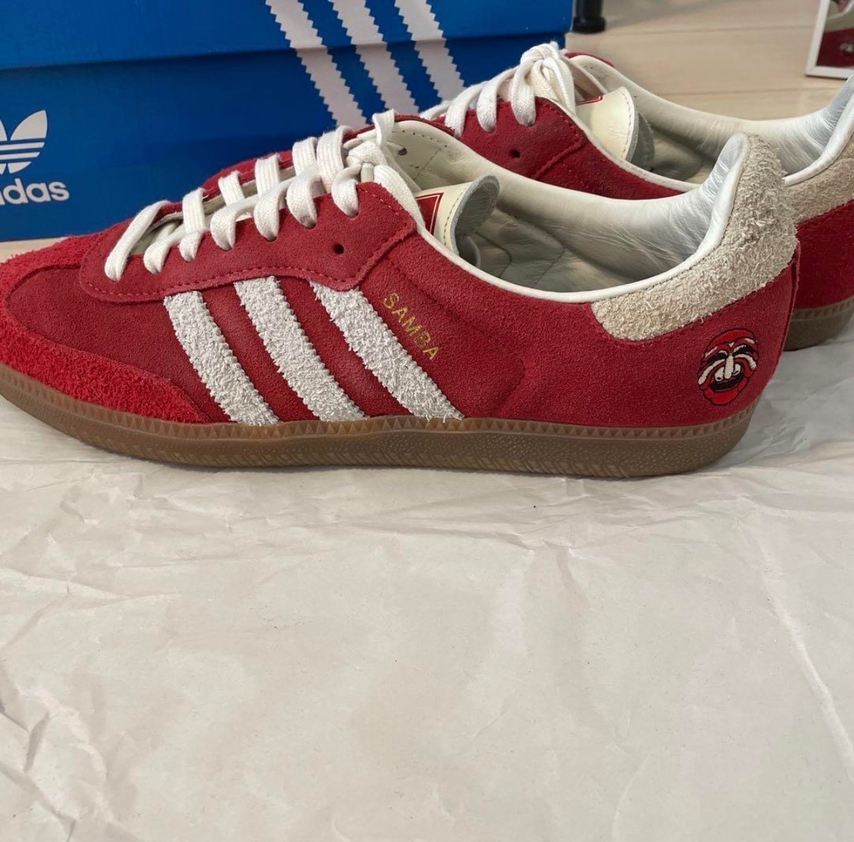 adidas Samba OG TAL "Better Scarlet/Off White/Sand Strata"