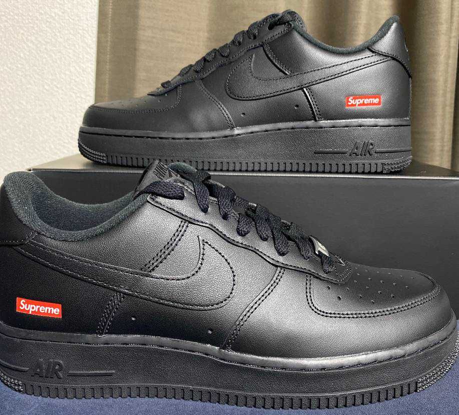 Supreme × Nike Air Force 1 Low "Black"