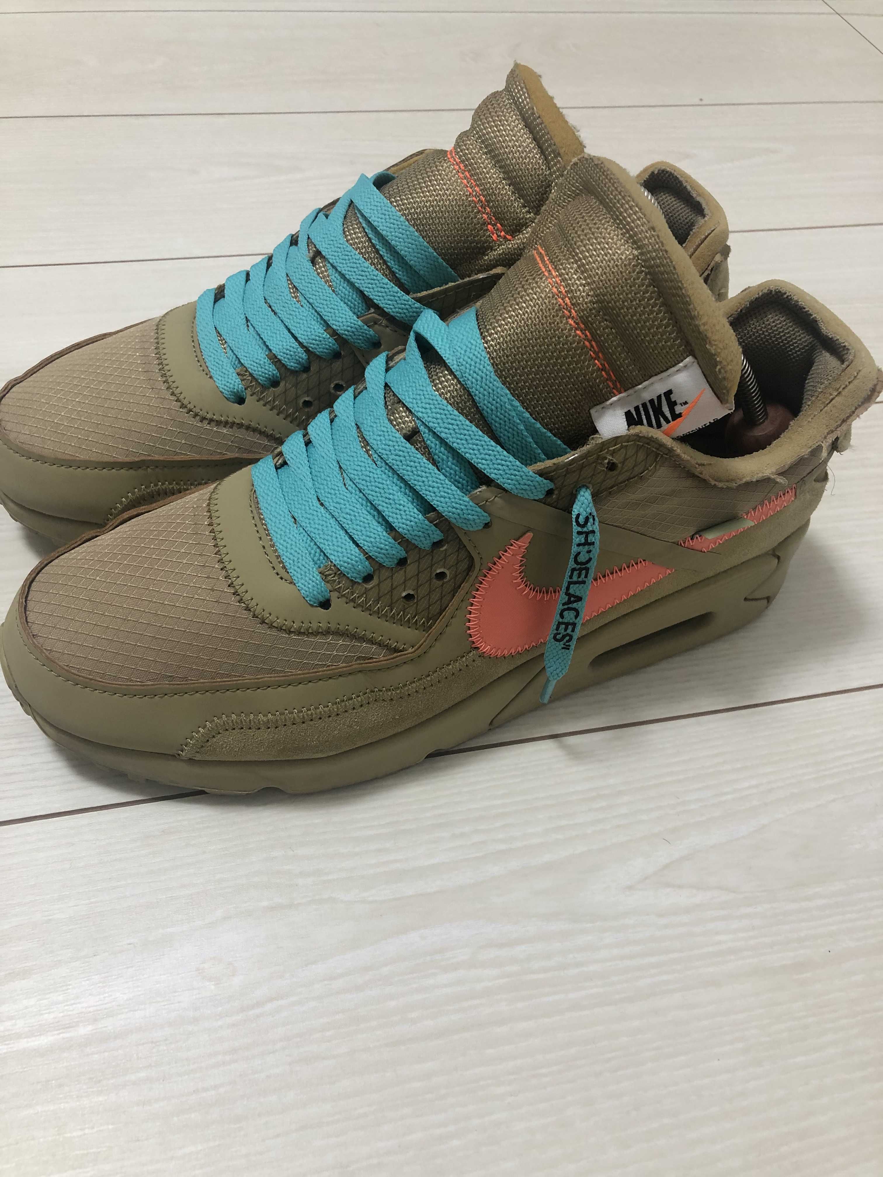 Off-White × Nike Air Max 90 "Desert Ore"