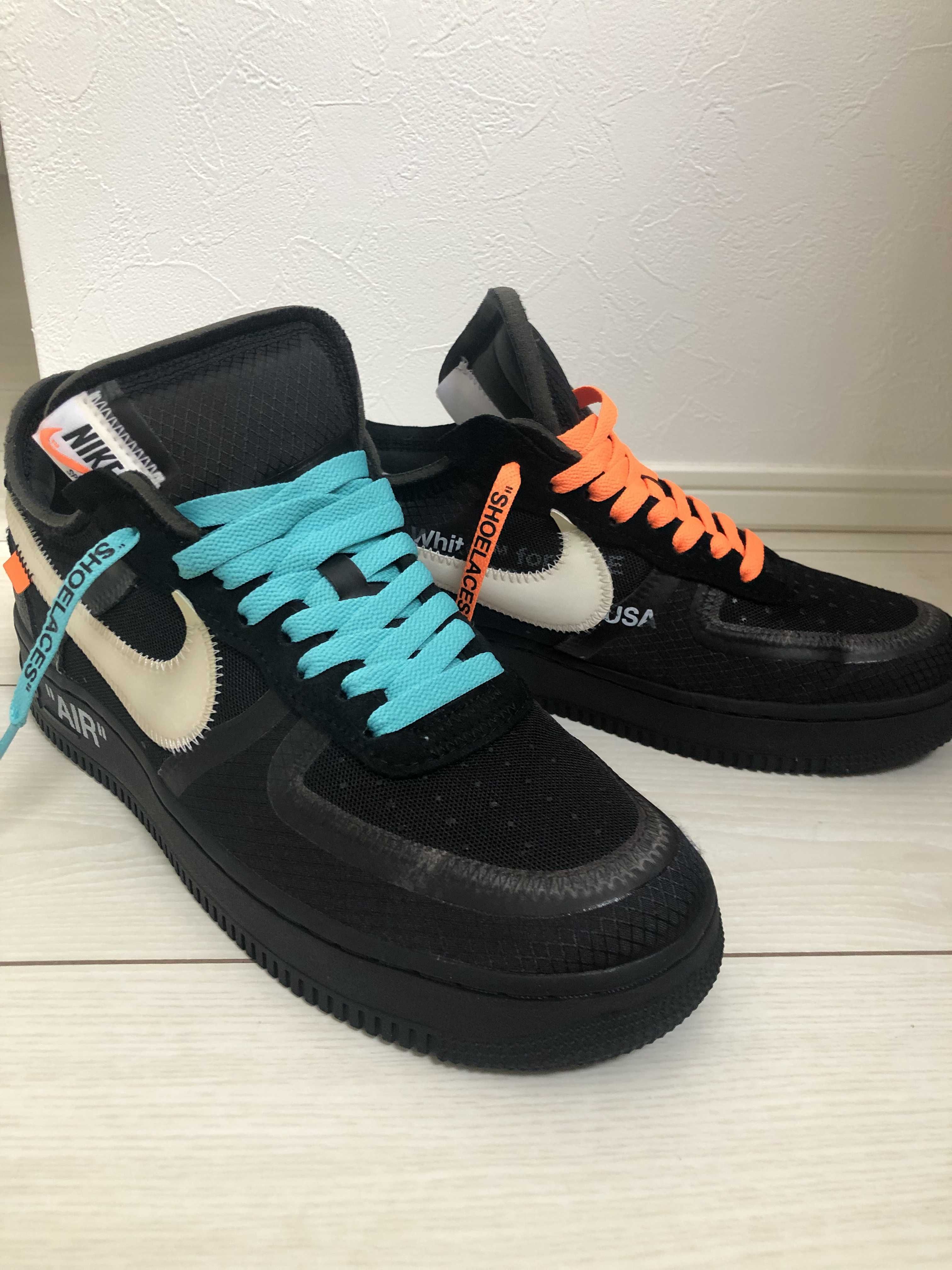 Off-White × Nike Air Force 1 Low "Black"