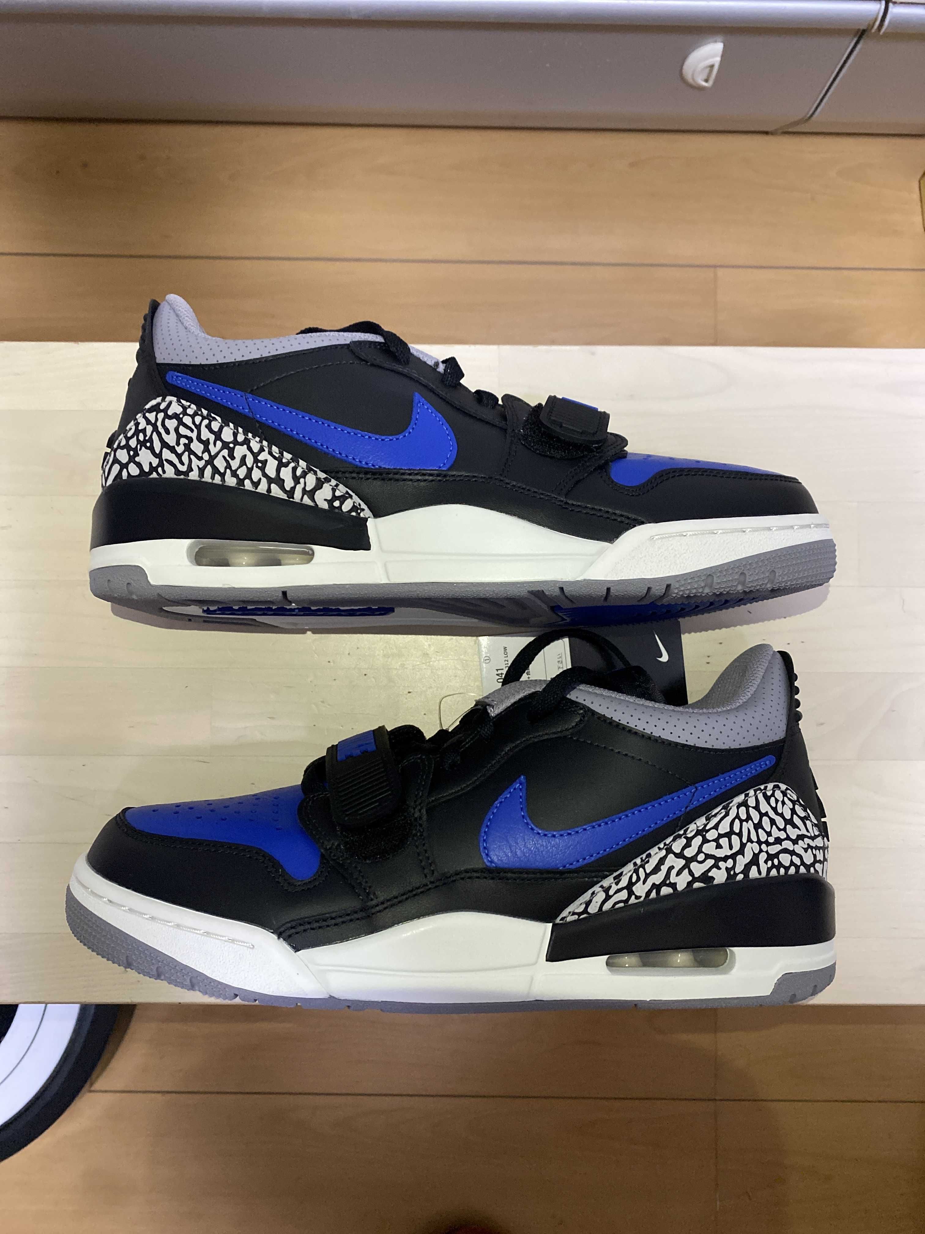 NIKE AIR JORDAN LEGACY 312 LOW BLACK/UNIVERSITY RED