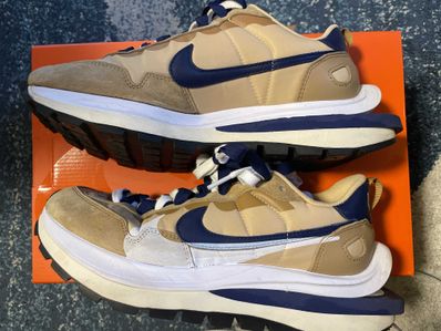 Sacai × Nike Vapor Waffle "Sesame And Blue Void"