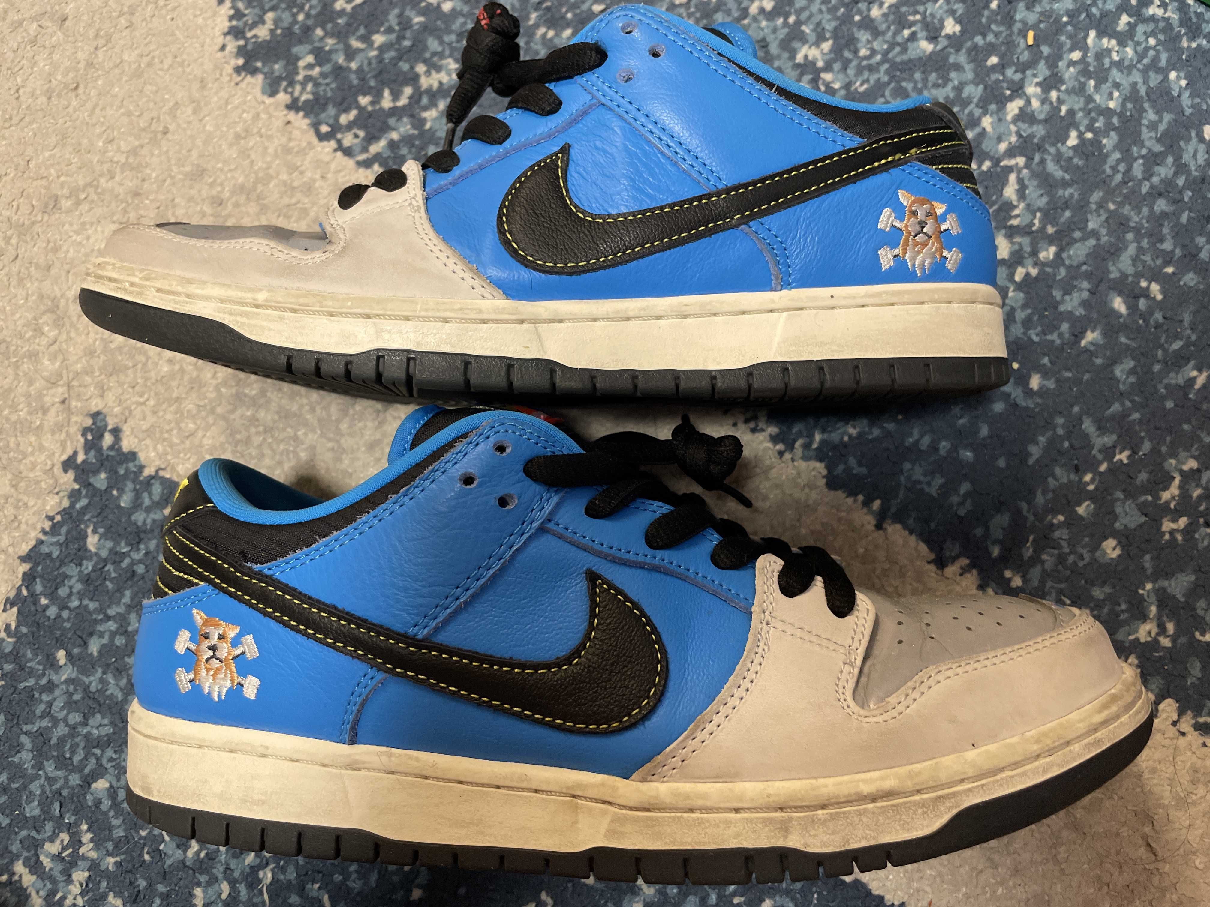Instant Skateboards × Nike SB Dunk Low "Blue Hero"