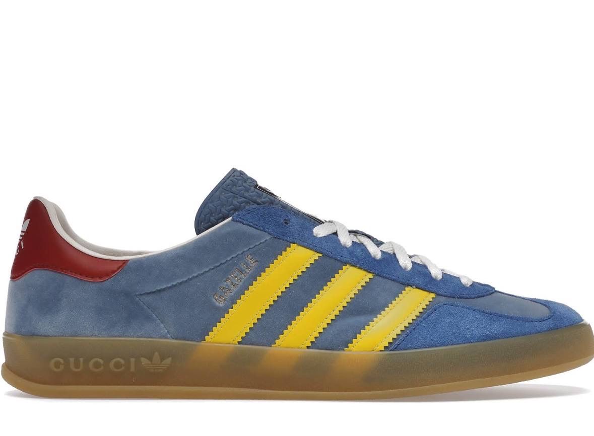 GUCCI × adidas Gazelle "Blue"