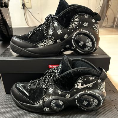 Supreme × Nike Air Zoom Flight 95 SP "Black/White"