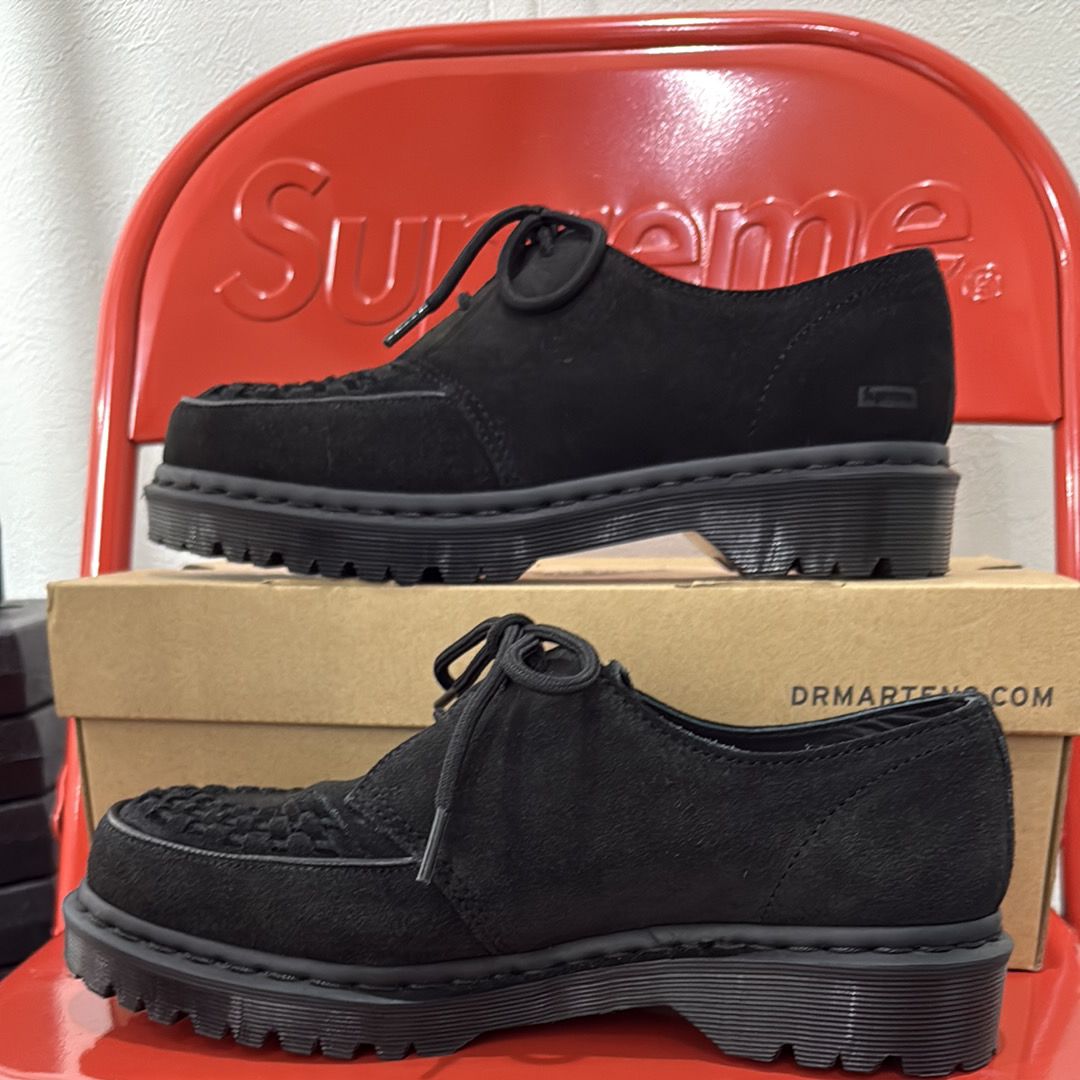 Supreme × Dr.Martens Ramsey Creeper "Black"