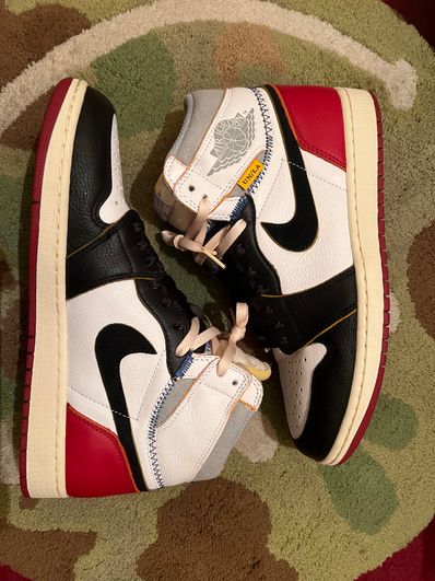 UNION × Nike Air Jordan 1 Retro High OG NRG "Varsity Red/Wolf Grey"