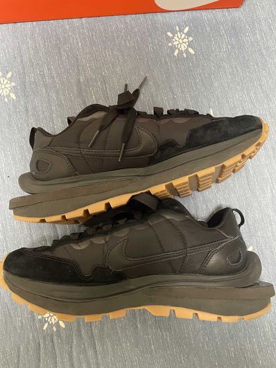 sacai × Nike VaporWaffle "Black Gum"