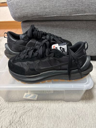 sacai × Nike VaporWaffle "Black Gum"