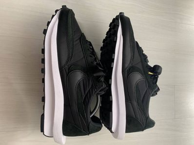 sacai × Nike LDV Waffle "Triple Black"