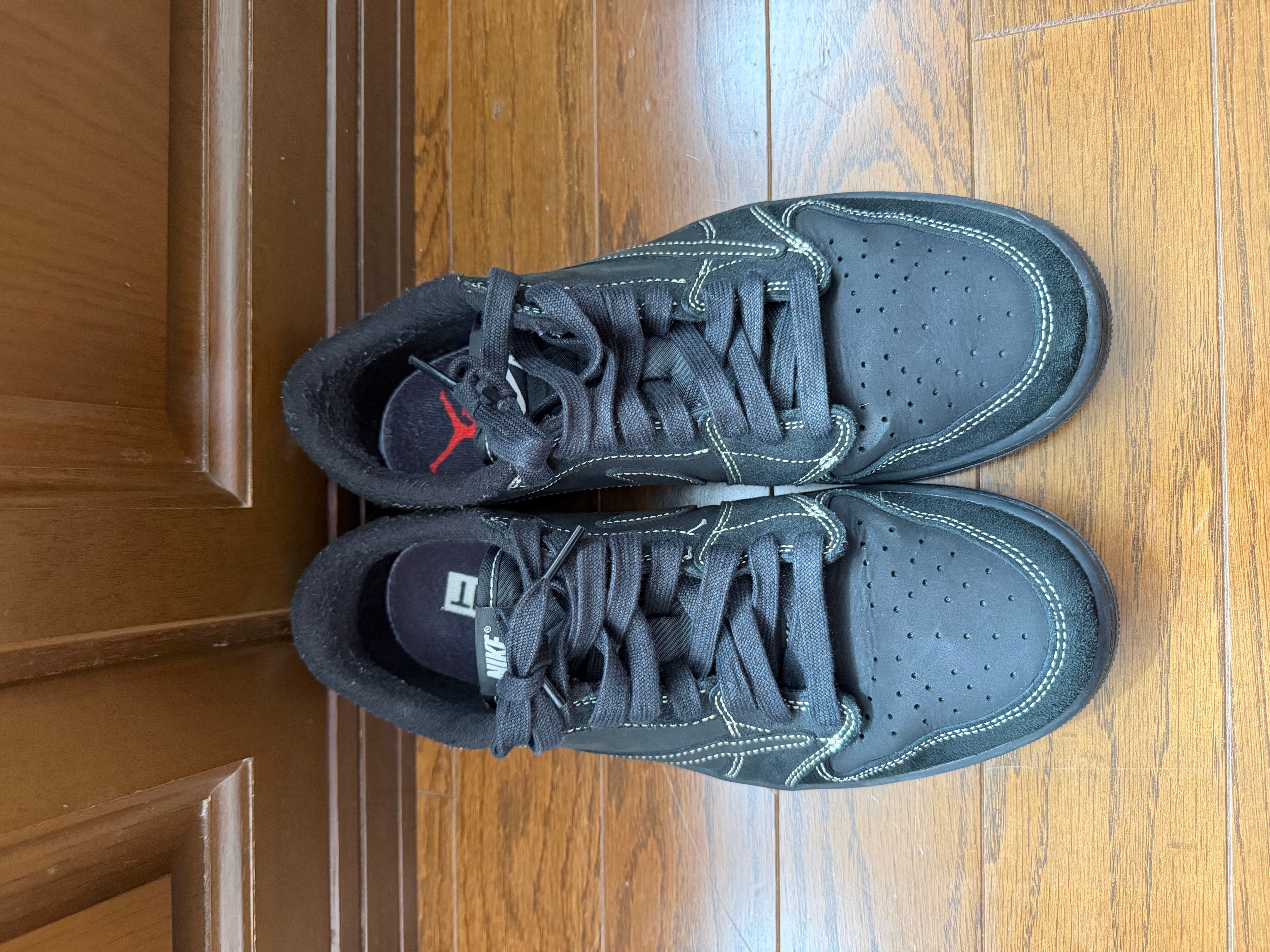 Travis Scott × Nike Air Jordan 1 Low OG SP "Black Phantom"