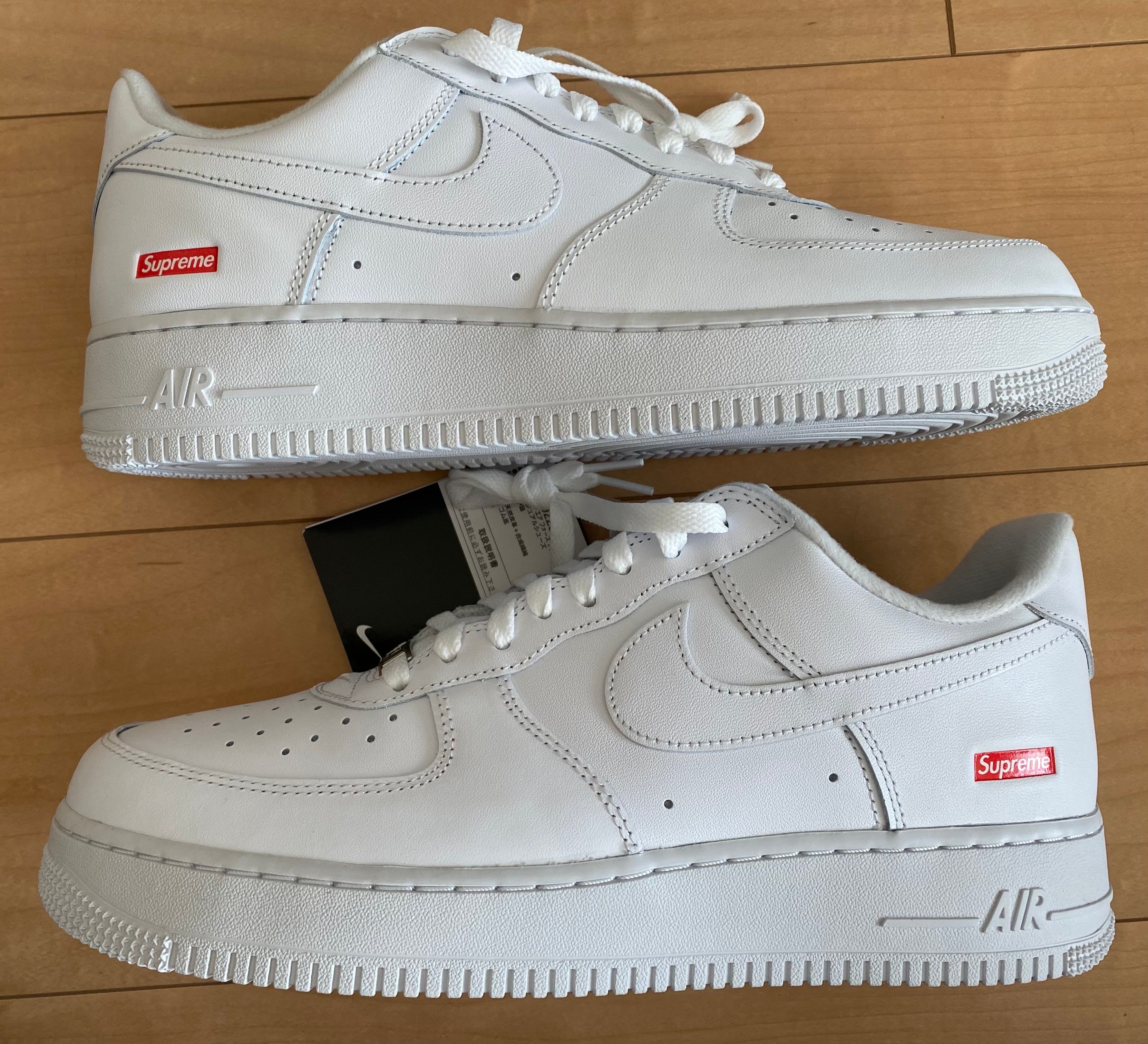 Supreme × Nike Air Force 1 Low "White"