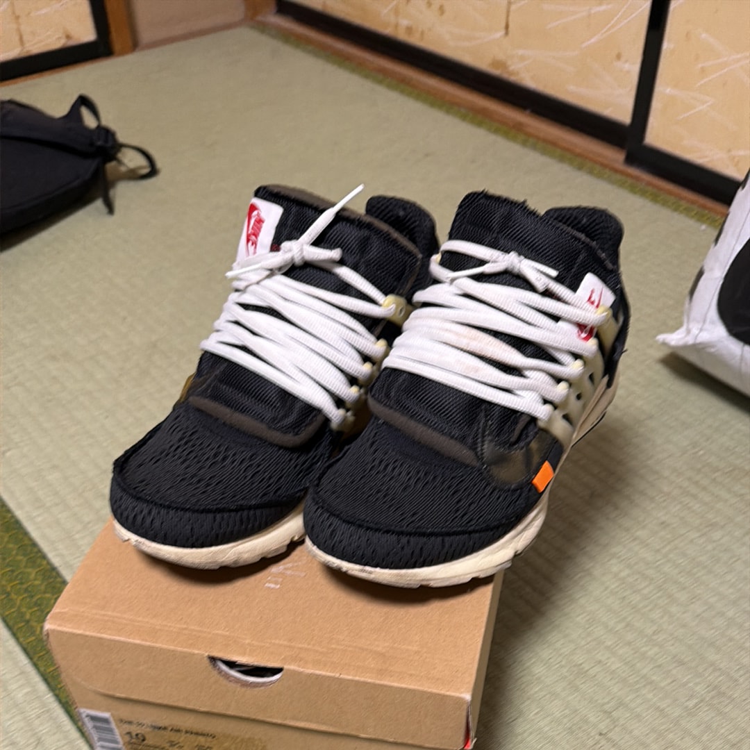 オフホワイト × ナイキ ザ・テン エアプレスト