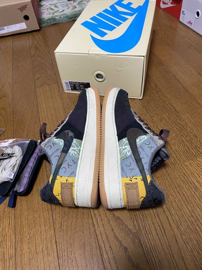 Travis Scott × Nike Air Force 1 Low Cactus Jack "Multi Color"
