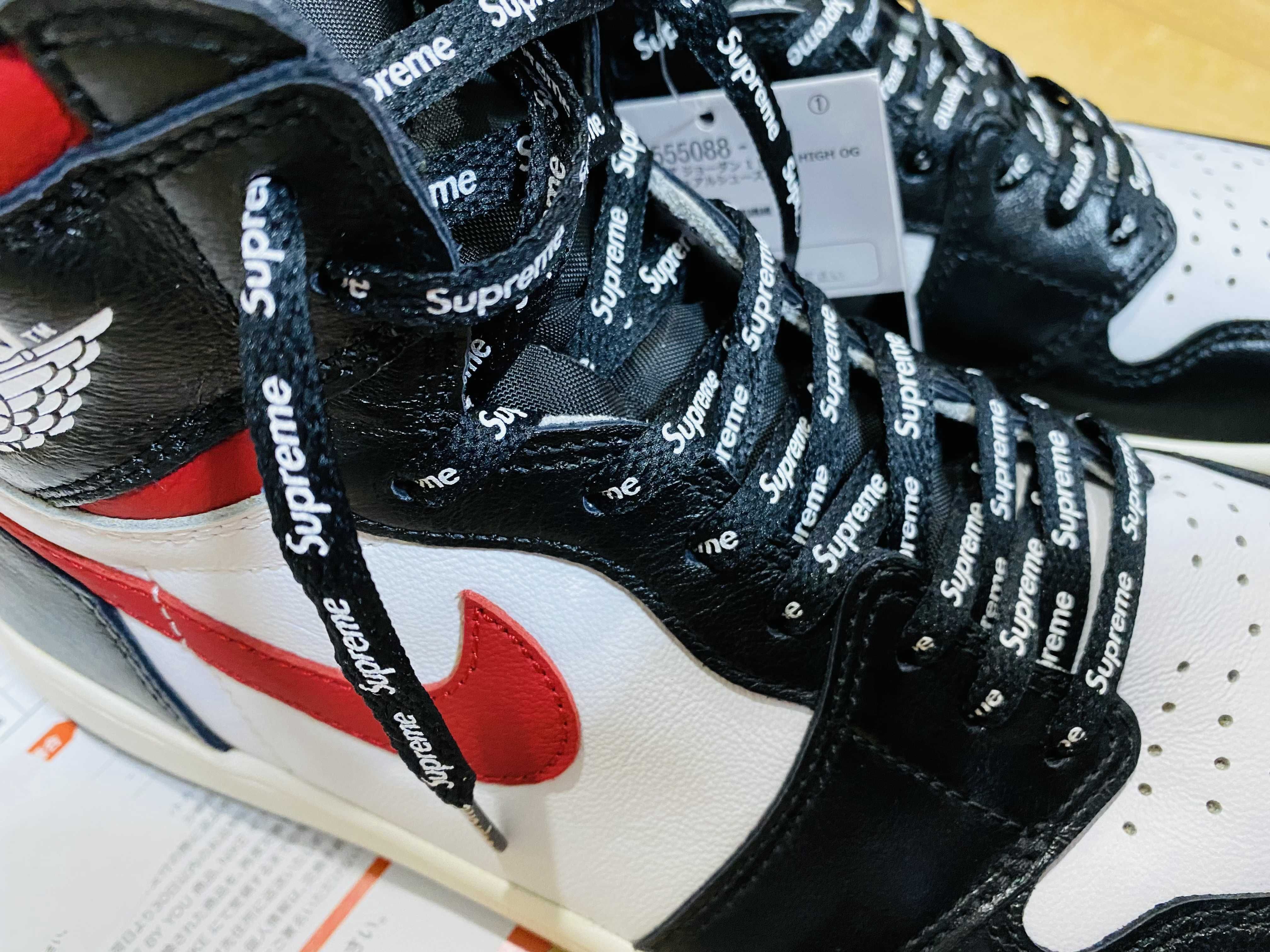 Nike Air Jordan 1 Retro High "Black/White/Sail/Gym Red"    