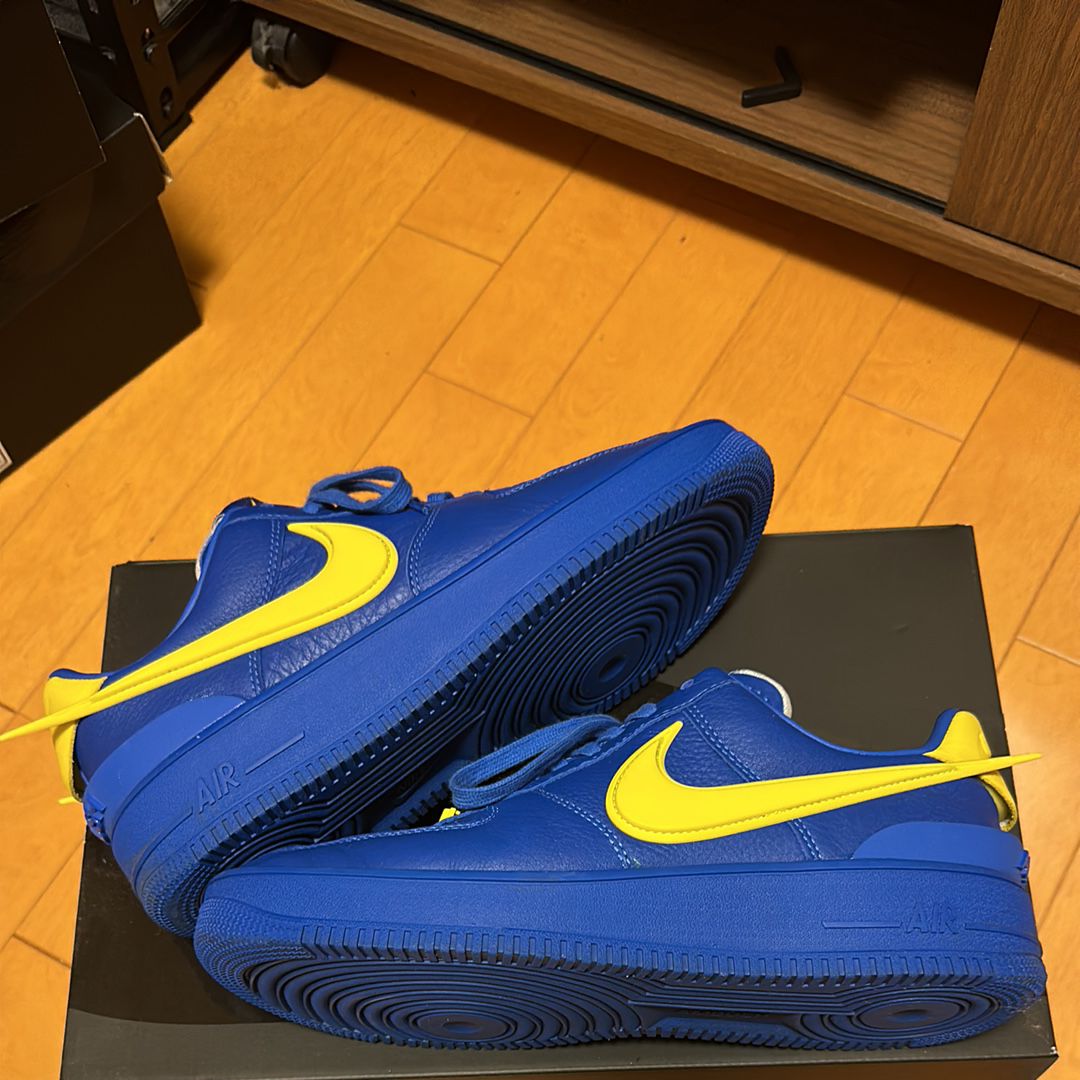 AMBUSH × Nike Air Force 1 Low "Game Royal and Vivid Sulfur"