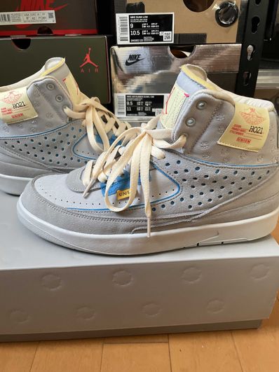 UNION × Nike Air Jordan 2 "Grey Fog"