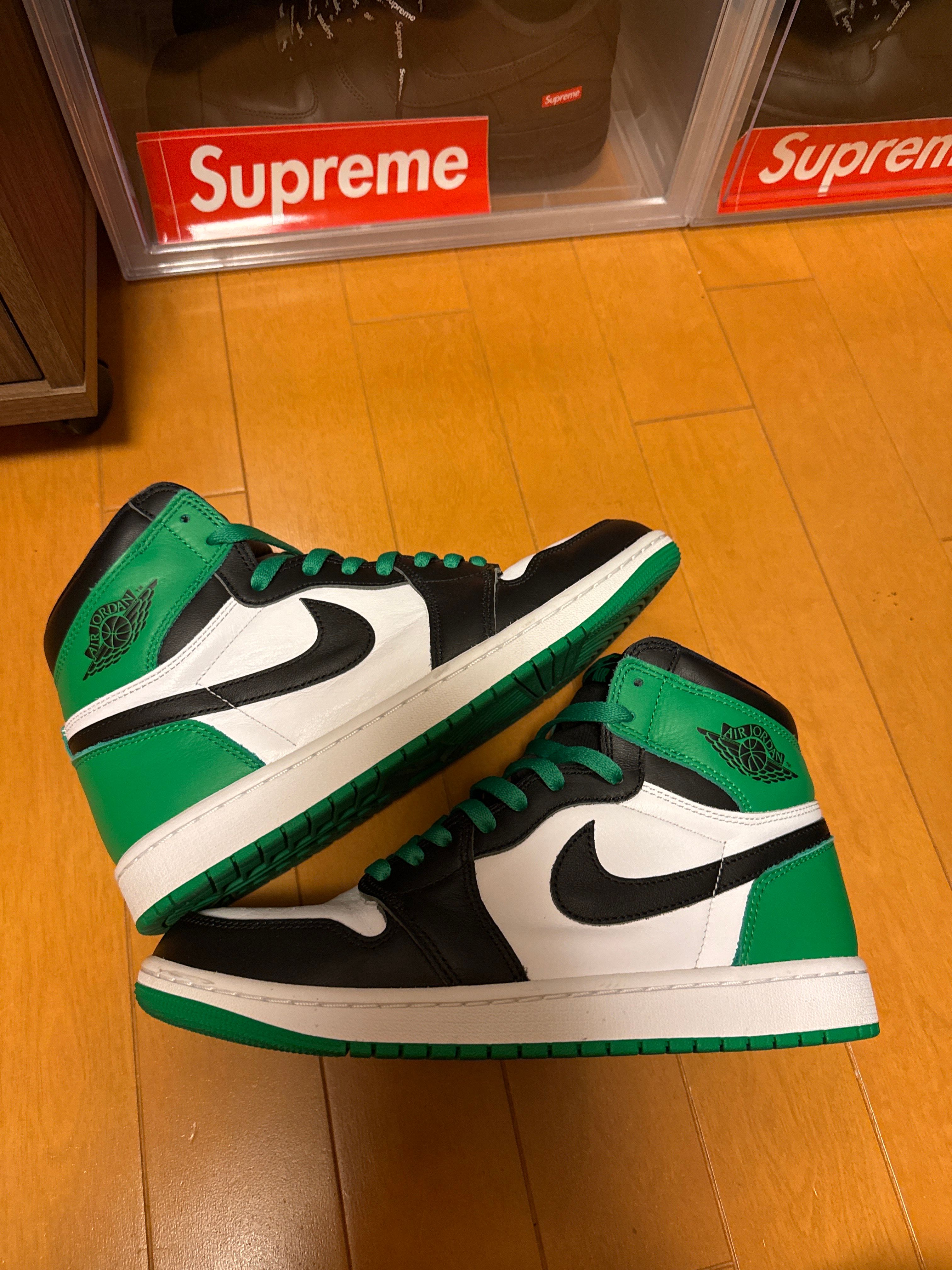 Nike Air Jordan 1 Retro High OG "Celtics/Black and Lucky Green" (2023)