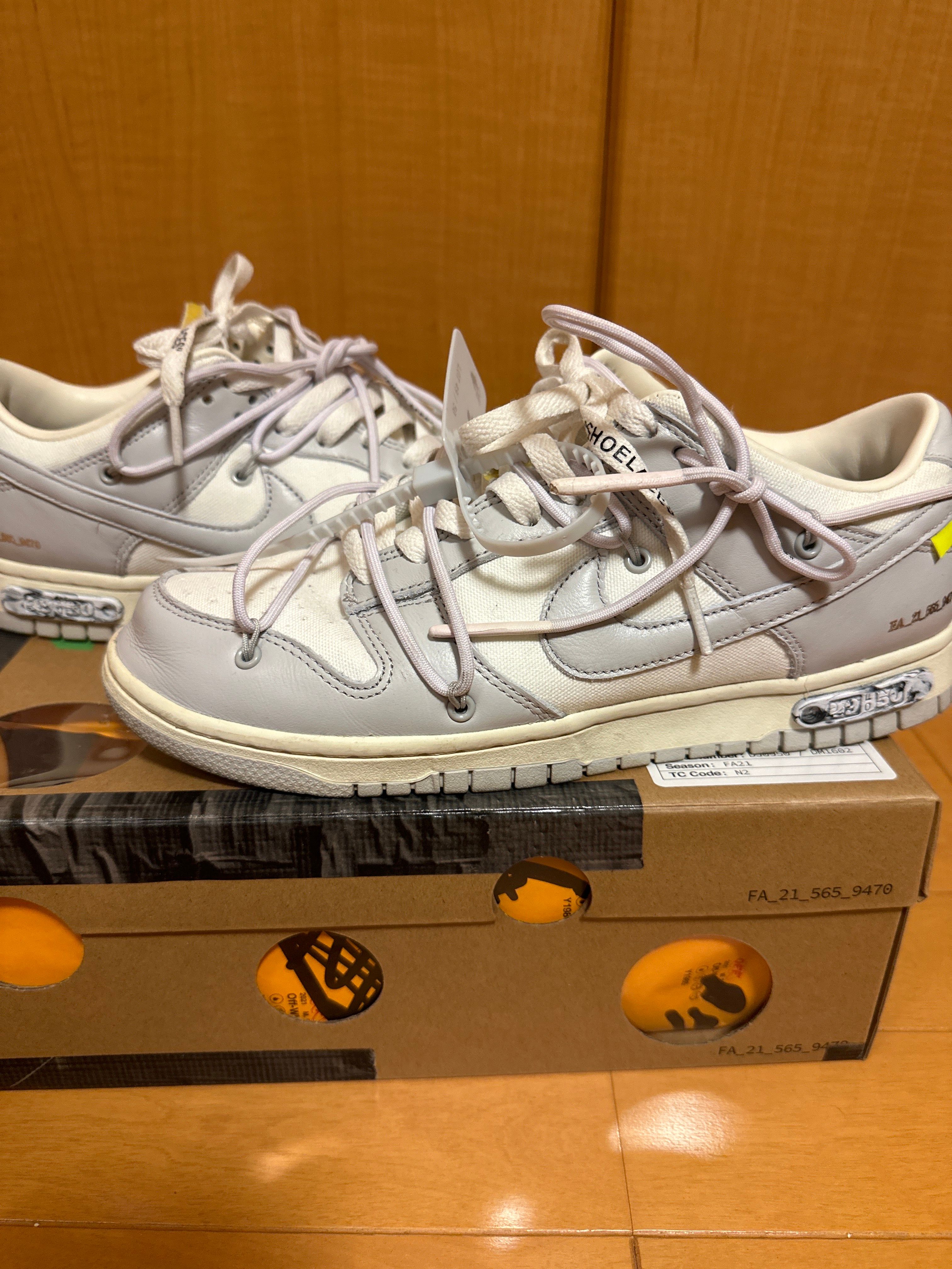 Off-White × Nike Dunk Low 1 of 50 "Lot.49"