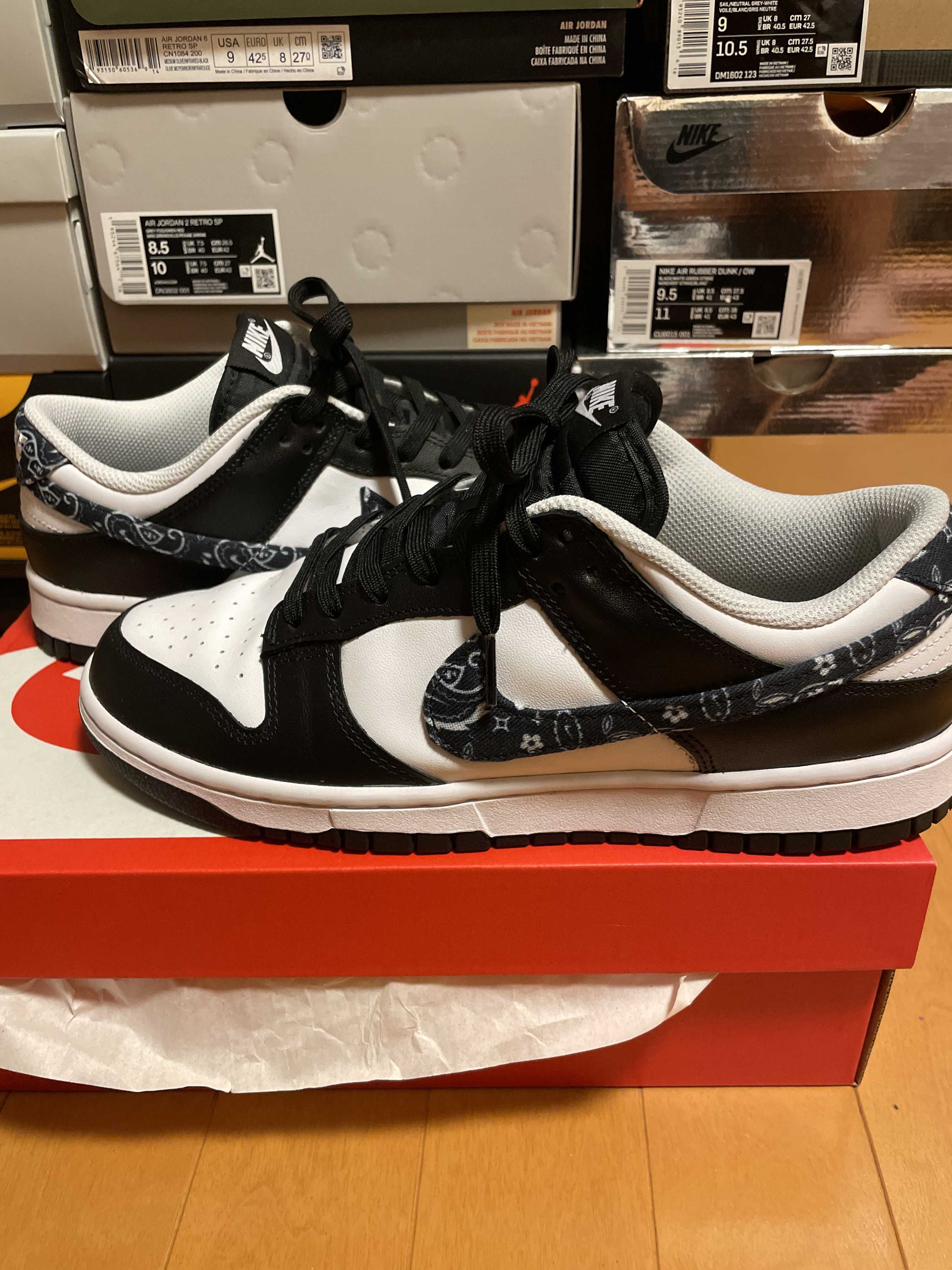 Nike Women's Dunk Low ESS "Black Paisley"