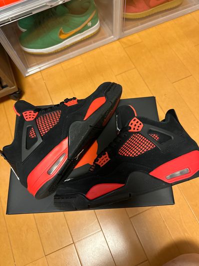 Nike Air Jordan 4 "Red Thunder/Crimson"