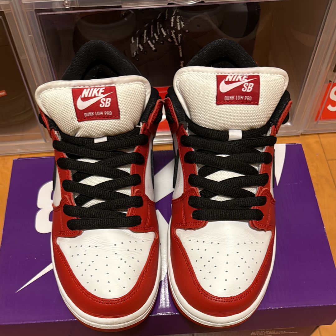 Nike SB Dunk Low Pro "J-Pack Chicago/Varsity Red and White"