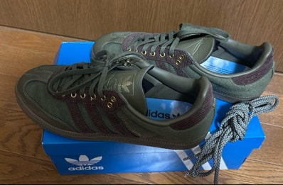 Alwayth × adidas Samba OG "Olive Straighter/Shadow Brown/Matte Gold"