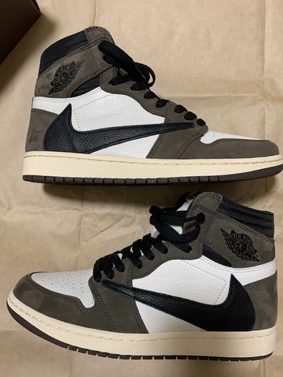Travis Scott × Nike Air Jordan 1 Retro High OG TS SP "Sail/Dark Mocha"