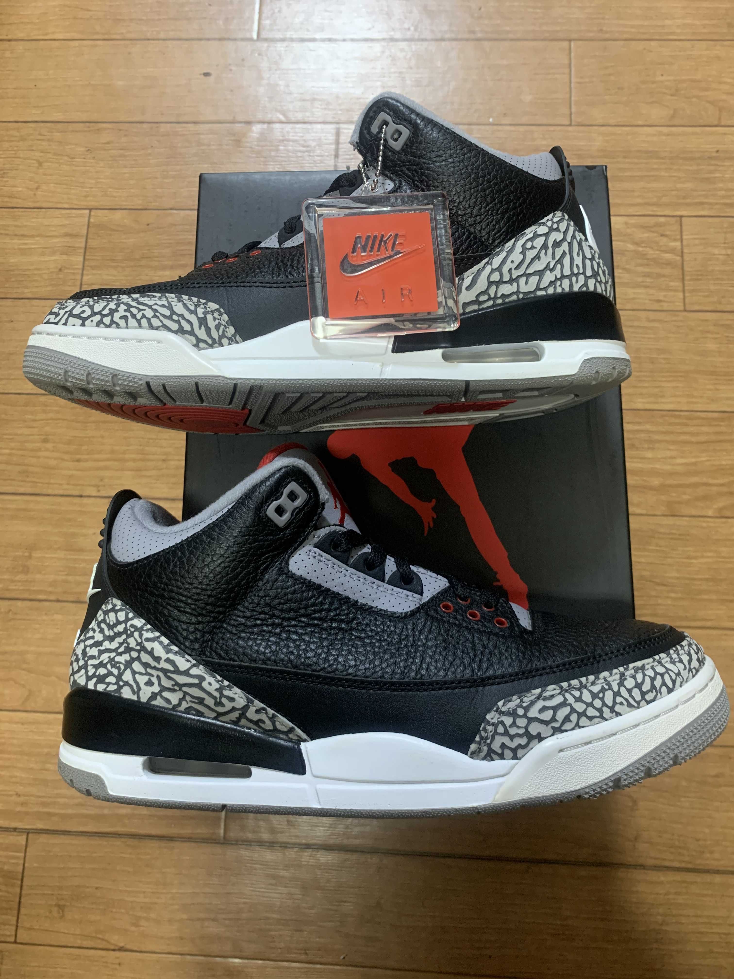 Nike Air Jordan 3 Retro OG "Black Cement" (2018)