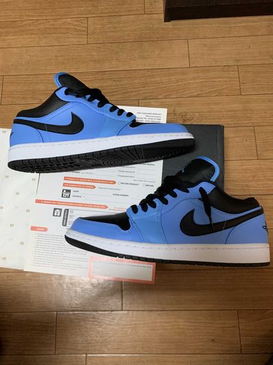 Nike Air Jordan 1 Low "University Blue/Black"