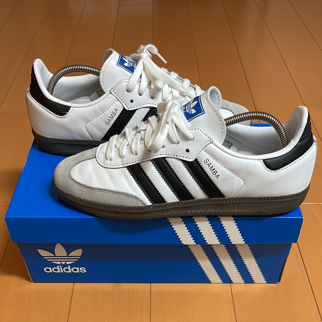 adidas Samba OG "Cloud White/Core Black/Clear Granite"