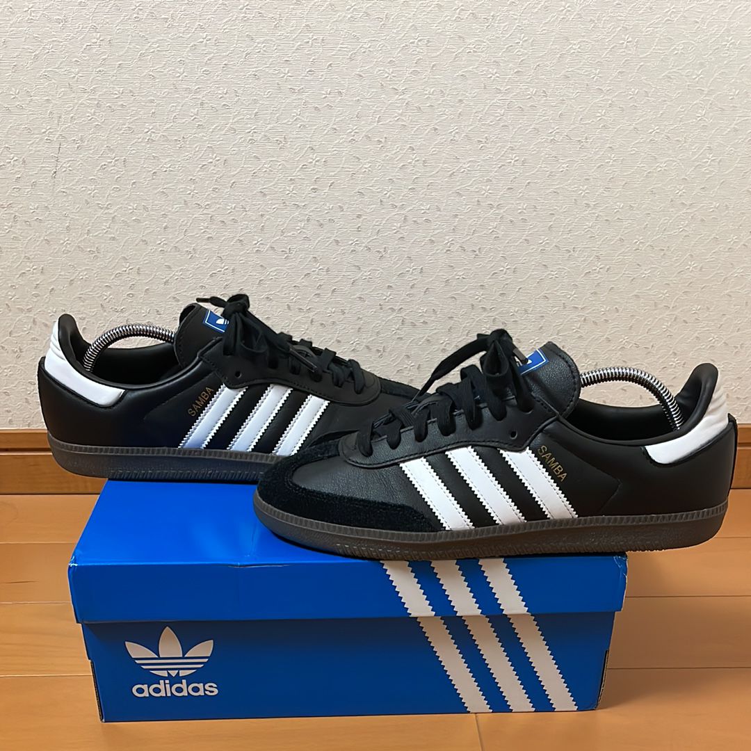 adidas Samba OG "Core Black/Cloud White/Gum"