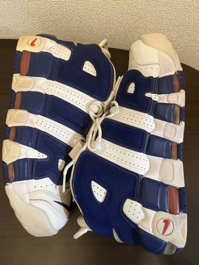 NIKE AIR MORE UPTEMPO 96 "WHITE/DEEP ROYAL BLUE"