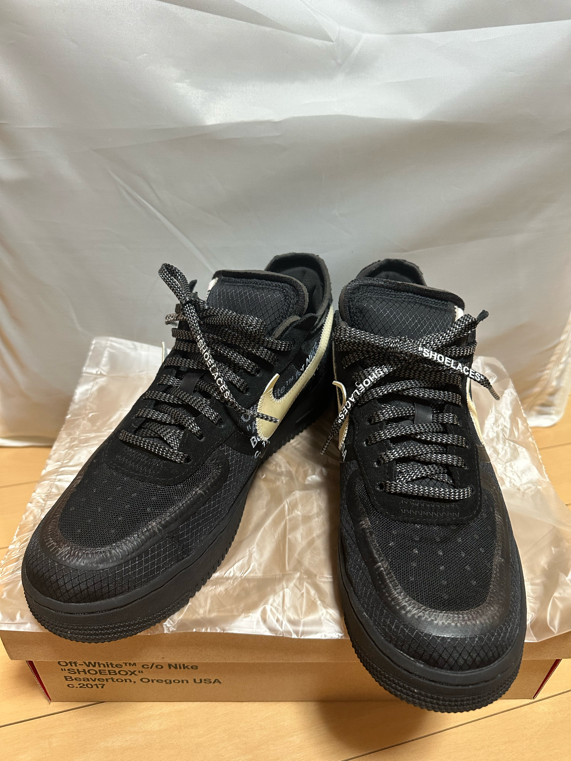 Off-White × Nike Air Force 1 Low "Black"