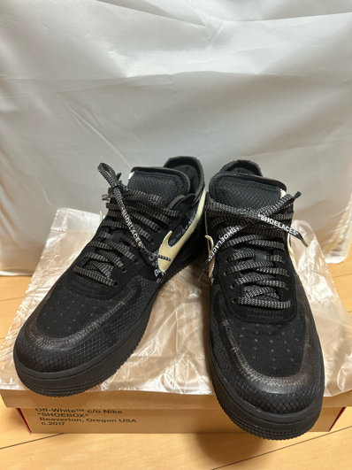 Off-White × Nike Air Force 1 Low "Black"