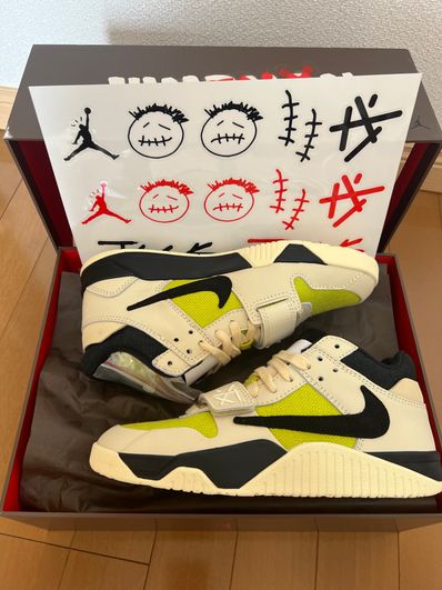 Travis Scott × Nike Jordan Jumpman Jack TR CJ1 T-Rexx "Bright Cactus"