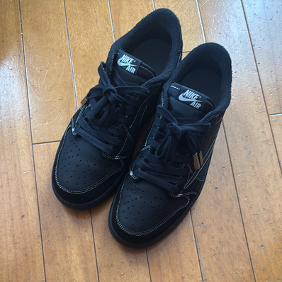 Travis Scott × Nike Air Jordan 1 Low OG SP "Black Phantom"