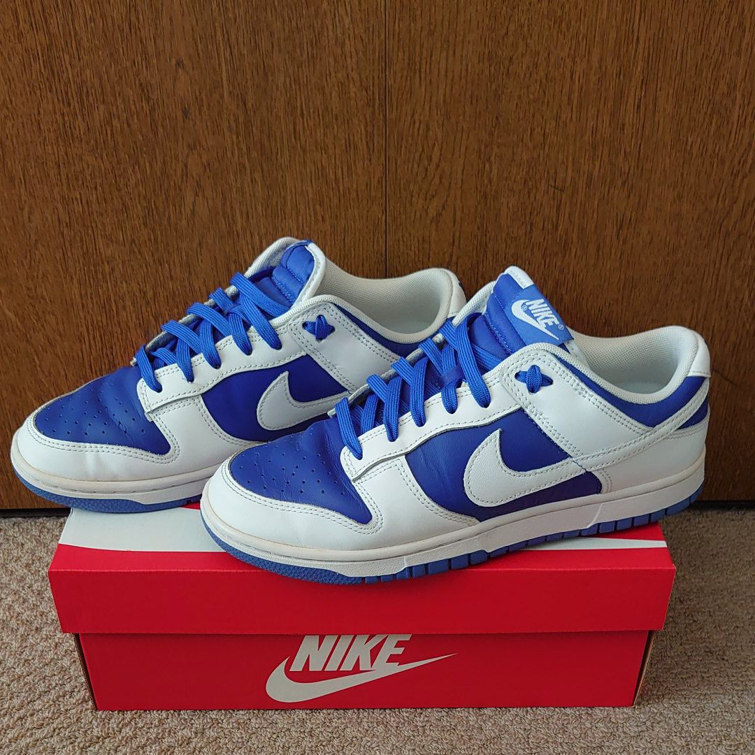 Nike Dunk Low Retro "Racer Blue and White"